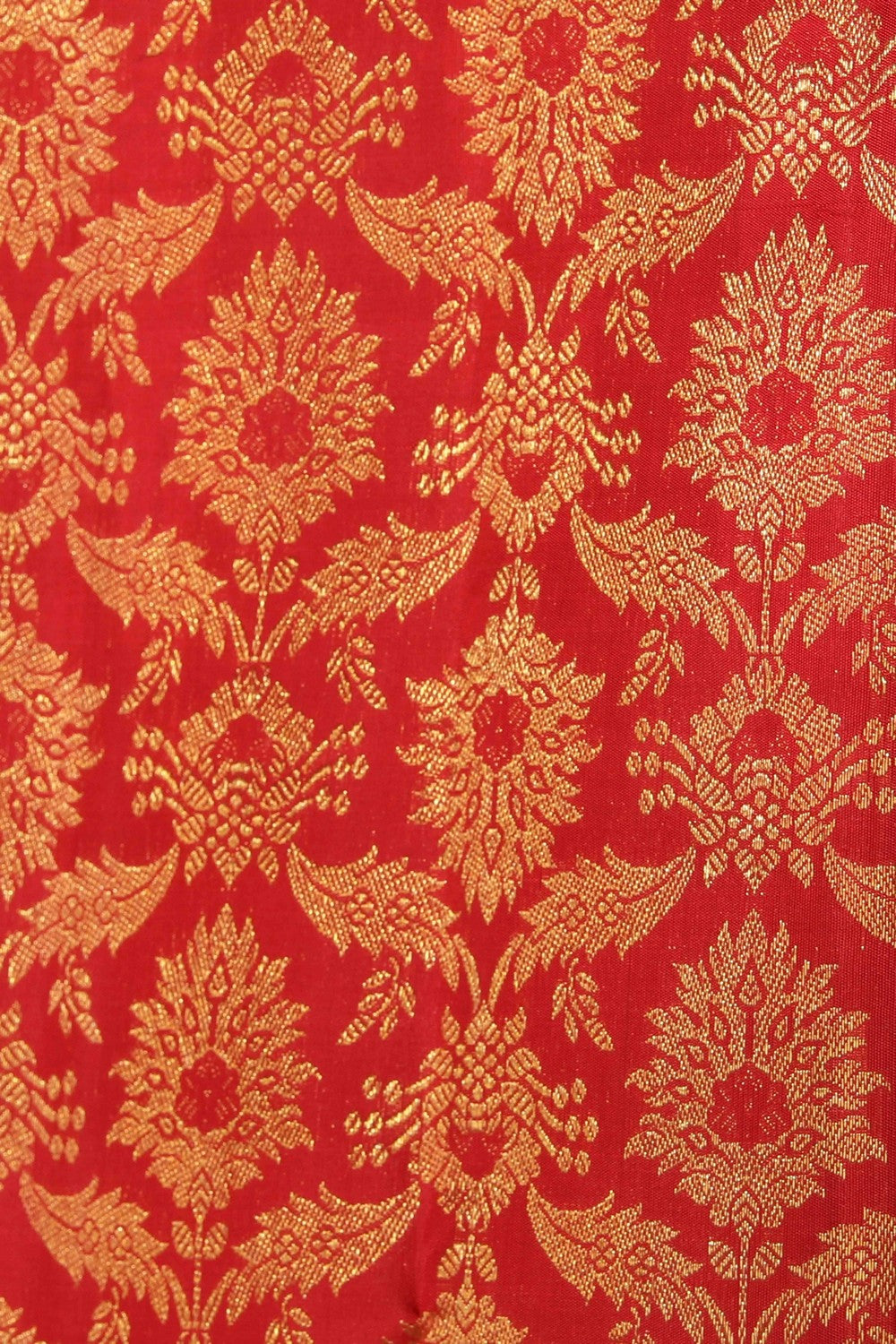 Image of Kanjivaram Silk Red Saree